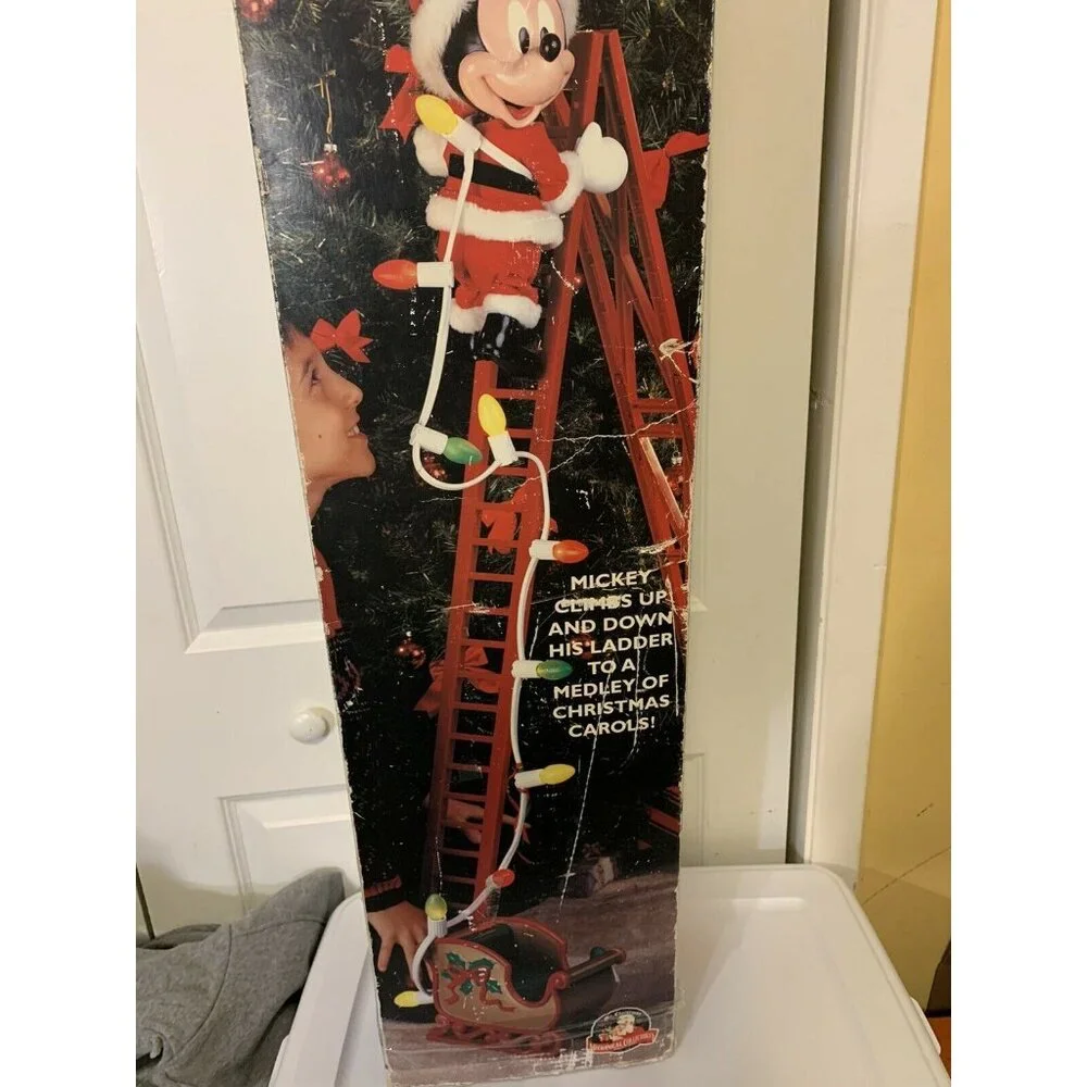 Vintage Mr.Christmas Stepping Mickey 1995 Mickey UNLIMITED Read Description Rare